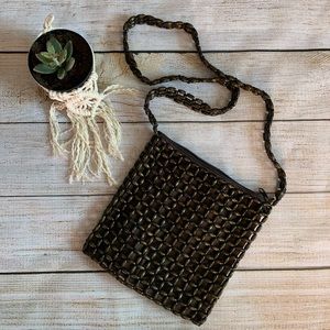 Vintage Giannini beaded boho purse